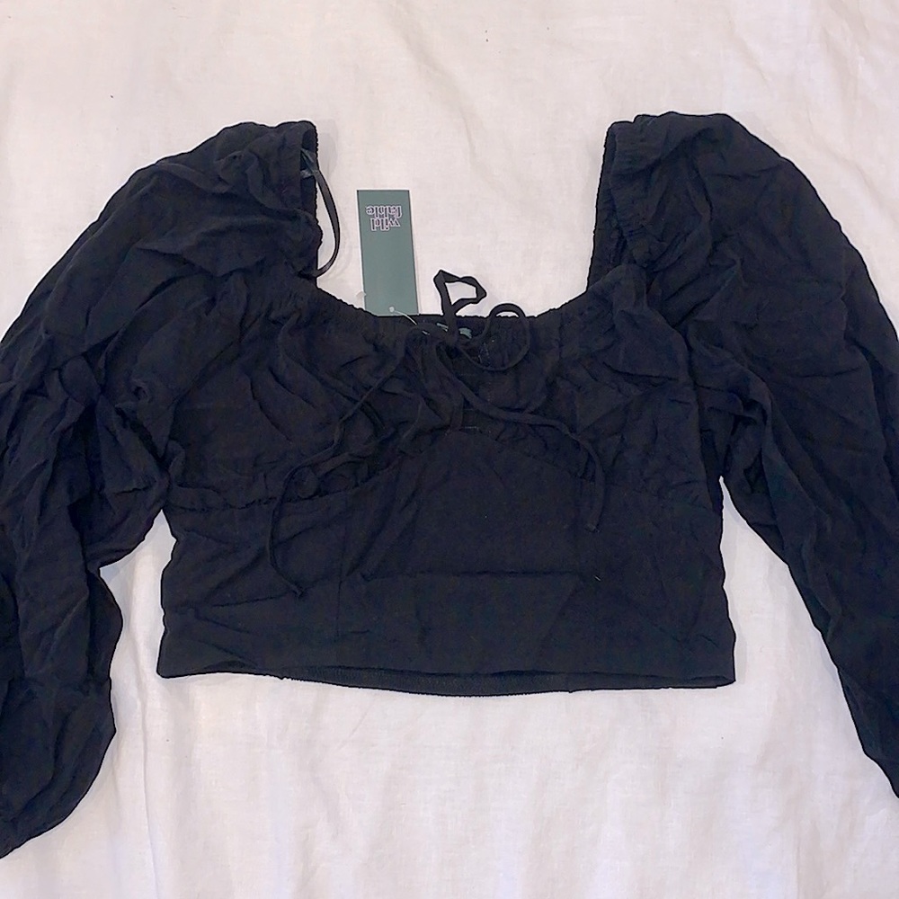 Longsleeve Milkmaid Top